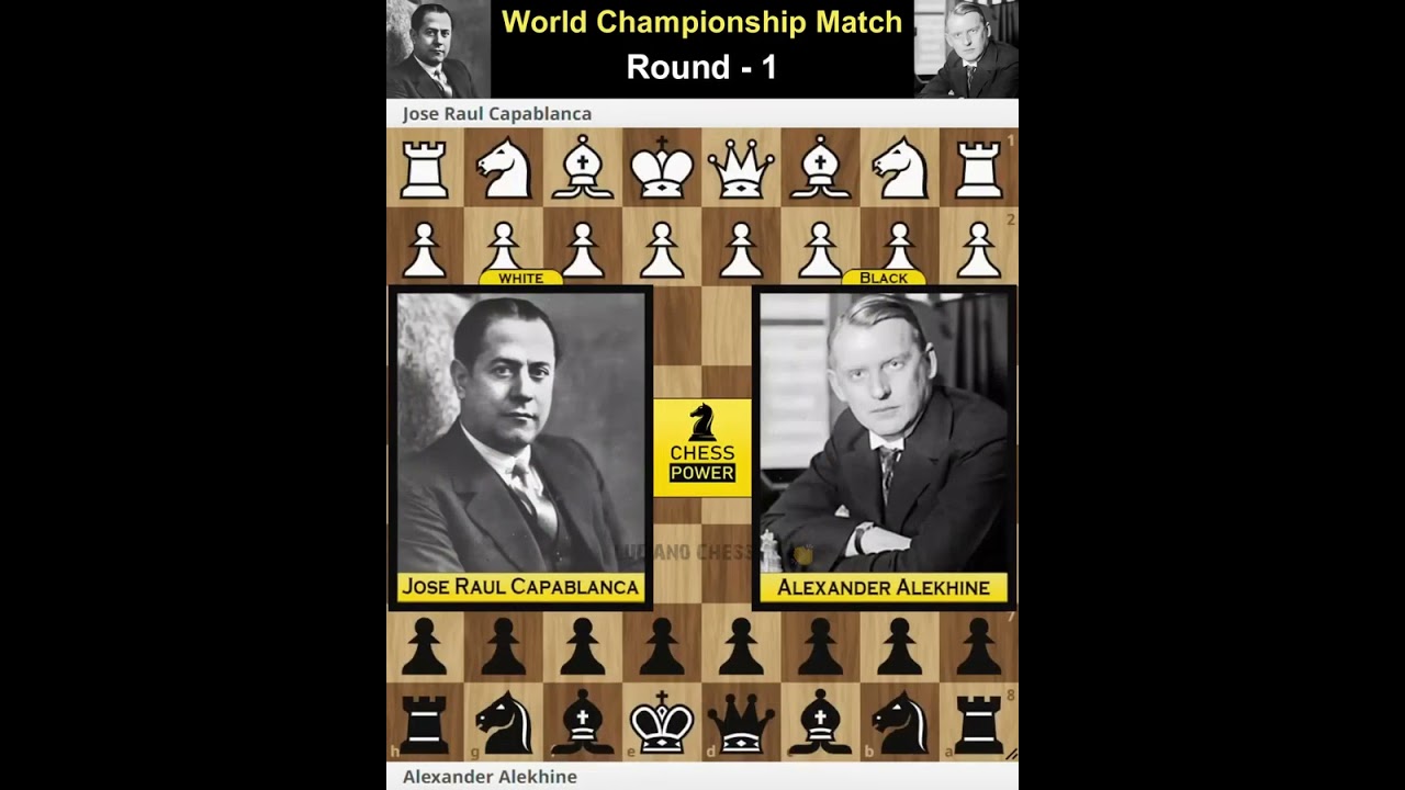CAPABLANCA VS ALEKHINE