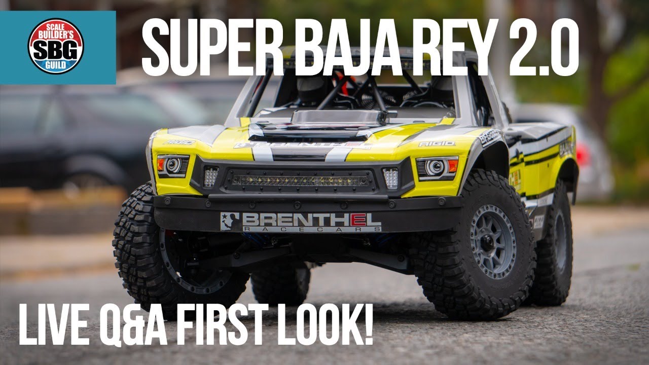 Losi Super Baja Rey 2.0 LIVE Q&A First Look!