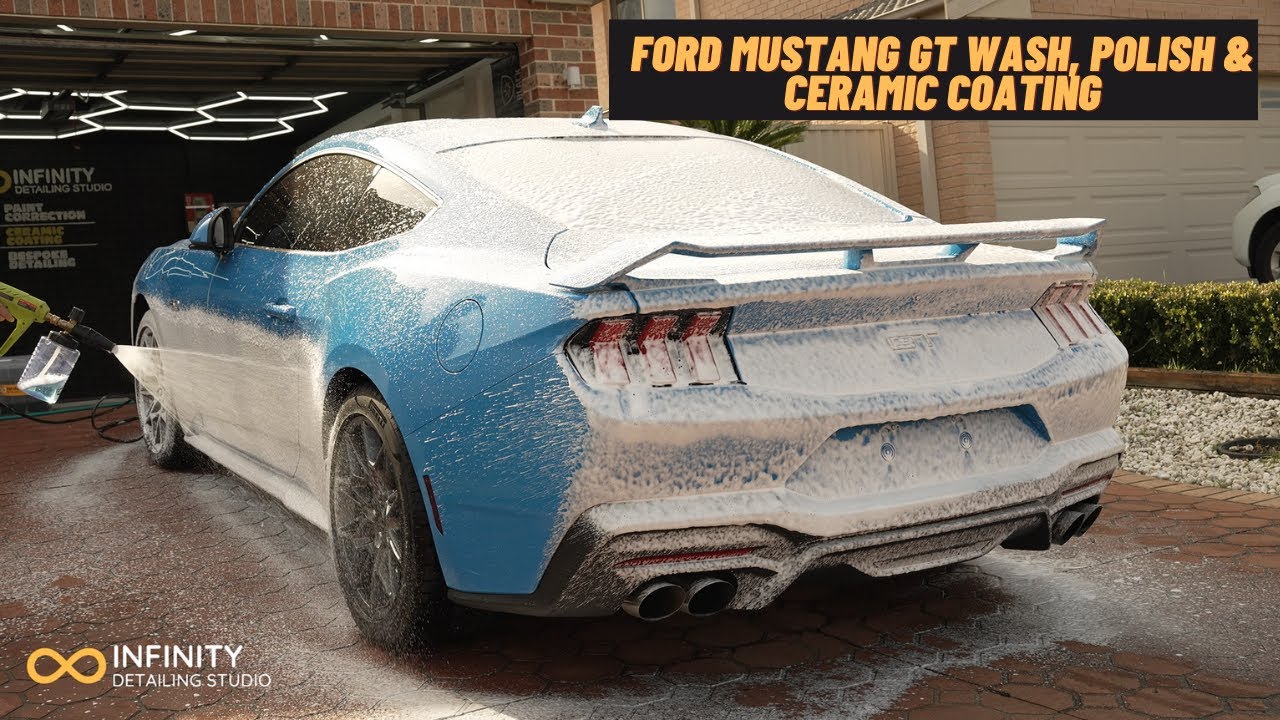 2025 Ford Mustang GT - Wash, Polish & Ceramic Coating