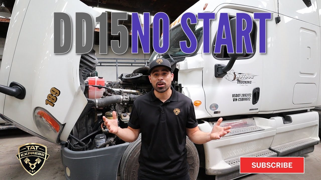 DD15 No Start/dd15 no start after fuel filter change/dd15 wont start/turn but no crank/no start