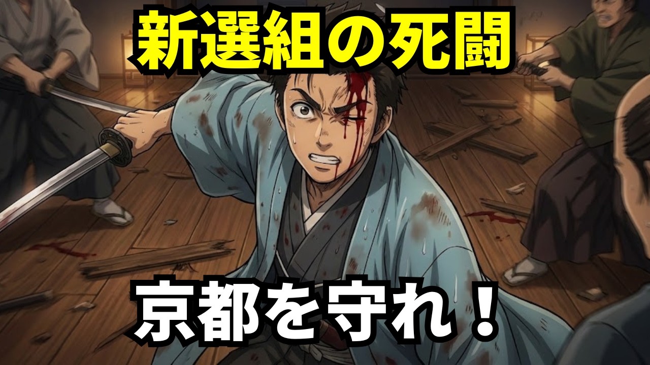 【新選組】池田屋事件の全貌！わずか4人で突入した「死闘の夜」