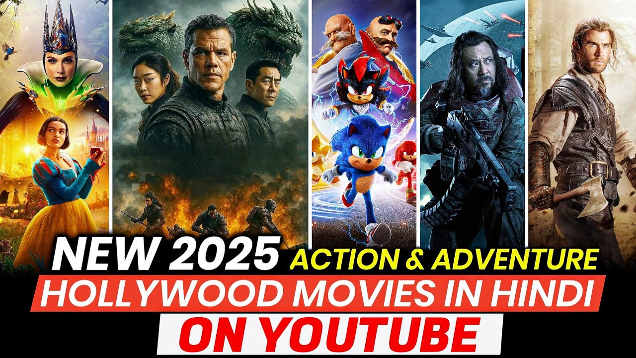 Top 10 Best Hollywood Adventure Movies On YouTube in Hindi | Hollywood Action Movies in Hindi 2025