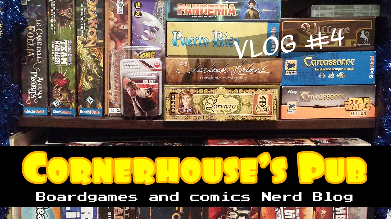 026# - VLOG Dicembre 2016 (Forbidden Stars, Zombicide, Dixit, Acquisti e Il premio gioco del Mese)