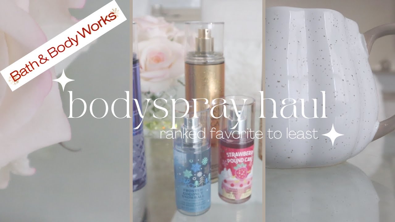 Huge BLIND FRAGRANCE Mist Haul ✨ | Ranked Best to Worst | Bath & Body Works 💗