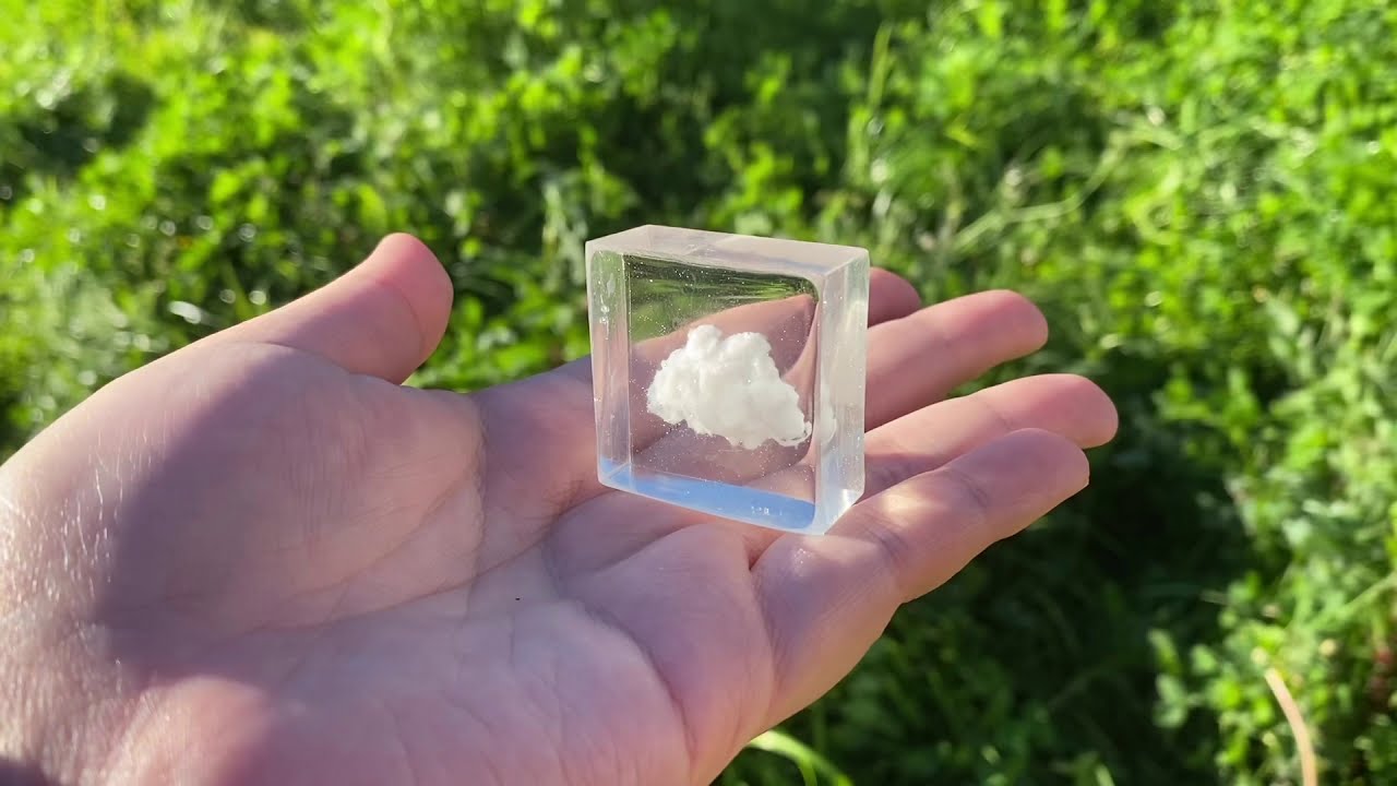 How to: make a cloud! Resin tutorial