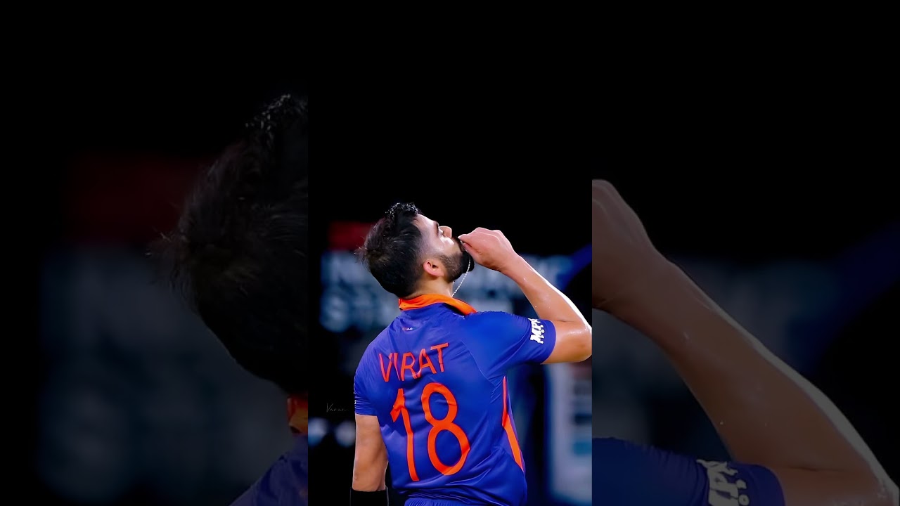 Virat Kohli ke jarsi pe18 se pahle kon sa number tha🥰 