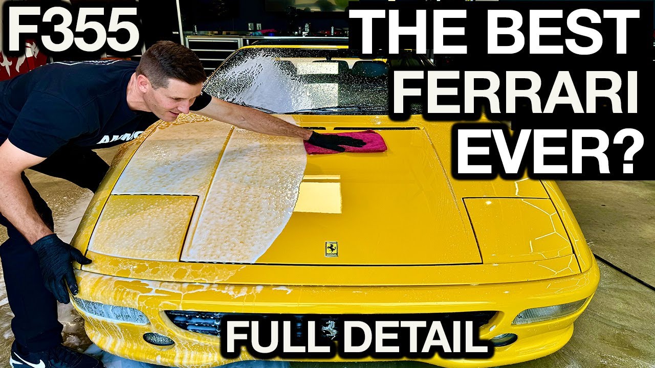First Wash Ferrari 355 GTS: Detailing The Best Ferrari Ever?!