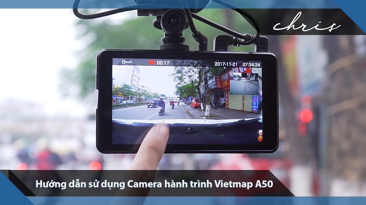 Hướng dẫn sử dụng Camera hành trình Vietmap A50