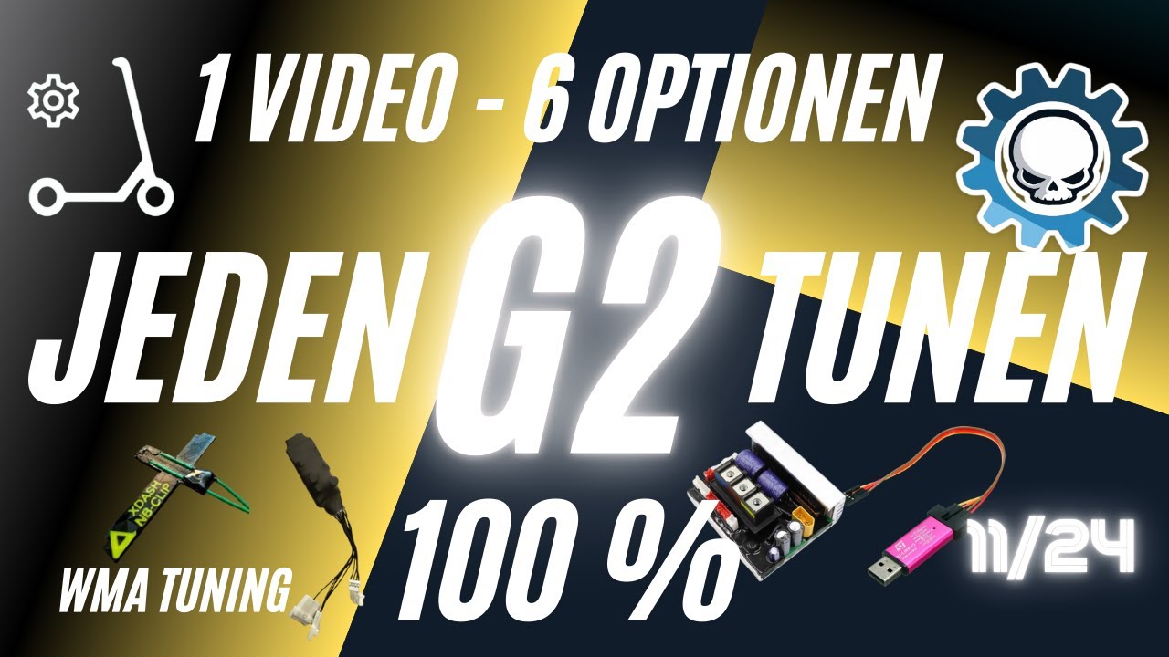 Jeden G2 tunen! 1 Video - 6 Optionen