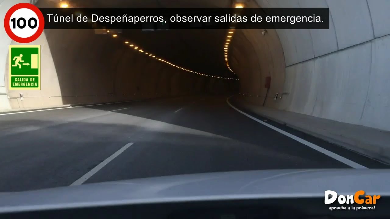 Trucos para conducir en túneles