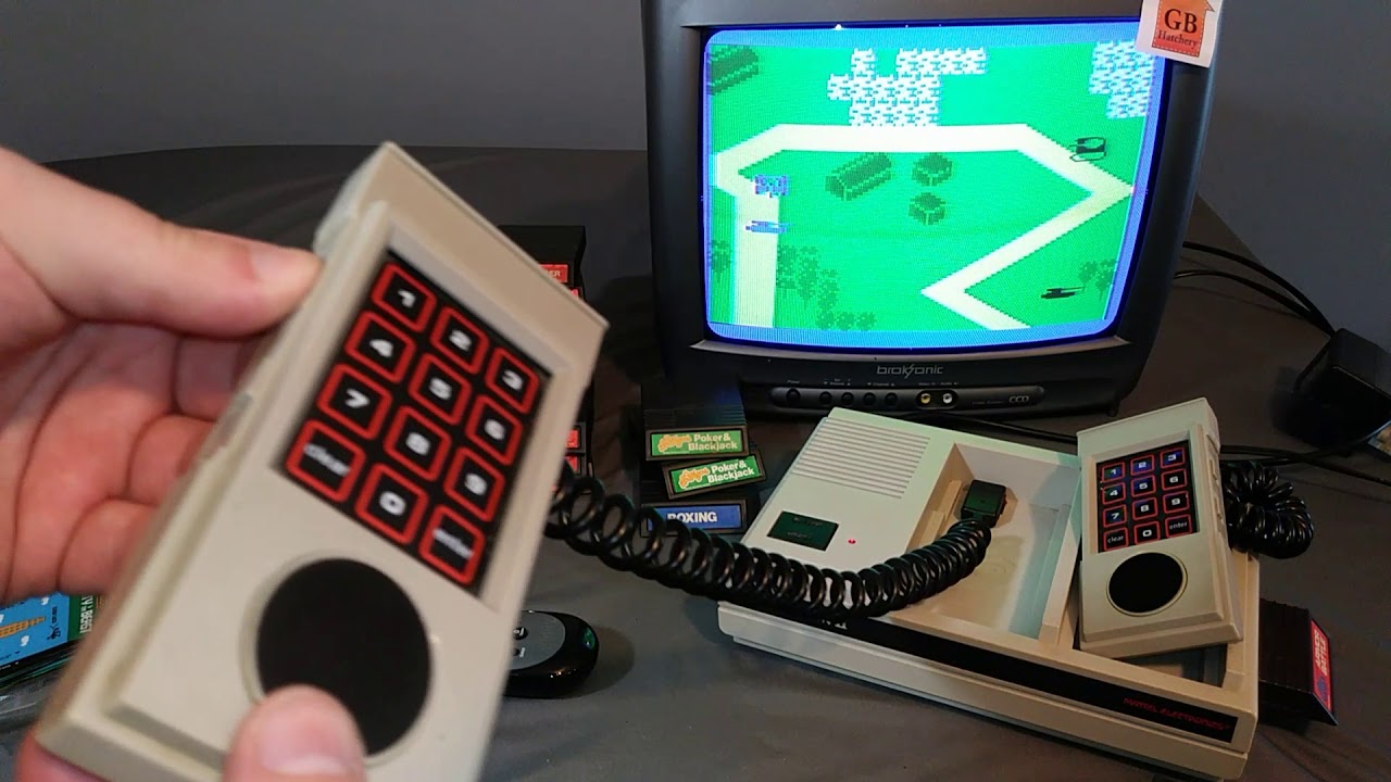 Intellivision 2 Bundle with 30 games and Tube TV