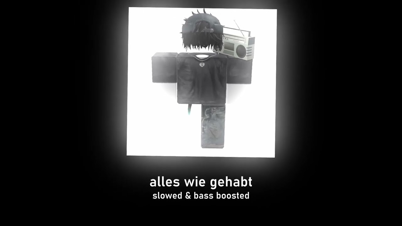 alles wie gehabt (slightly slowed & bass boosted)