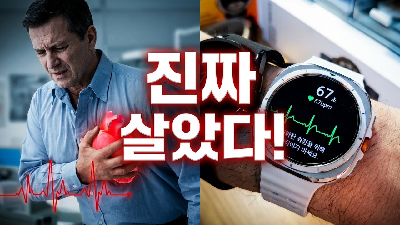 낙상 감지부터 SOS까지! 갤럭시 워치 울트라, 생명을 지키는 스마트워치 🚨