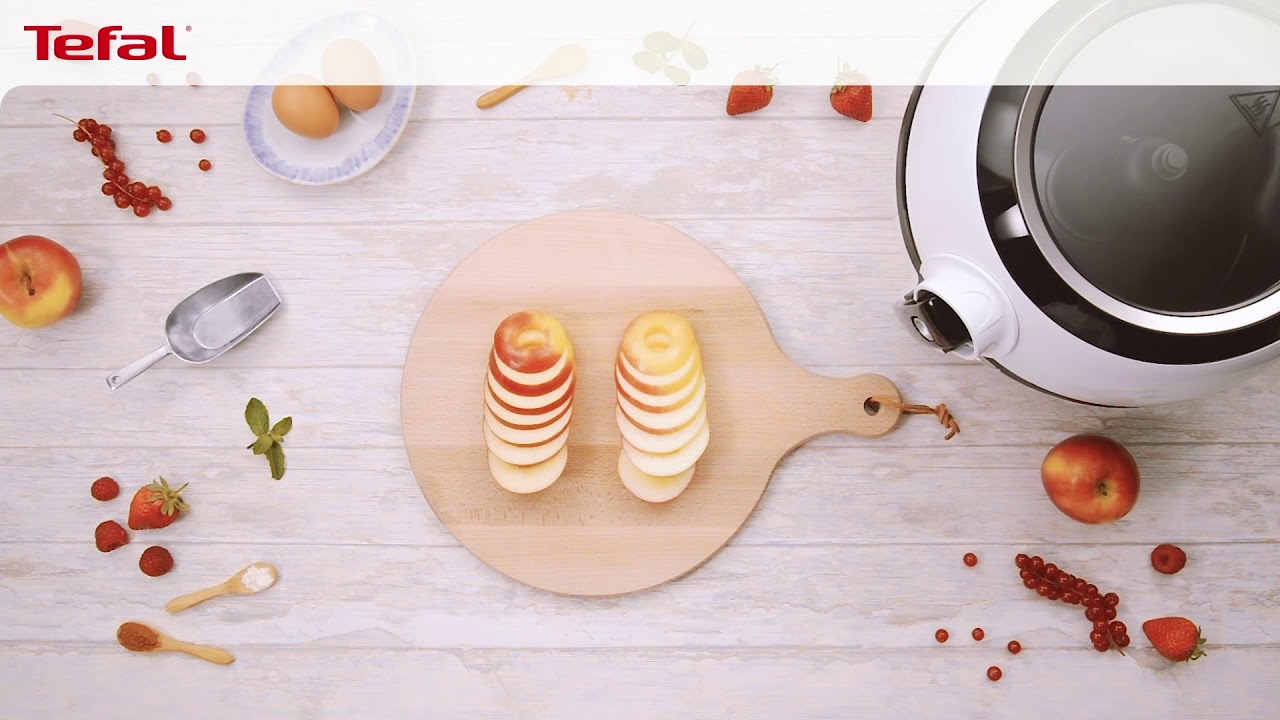 Receta con Tefal Actifry |  Donuts de manzana