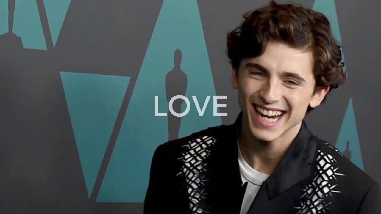 Love and Intimacy [Timothée Chalamet & Armie Hammer]