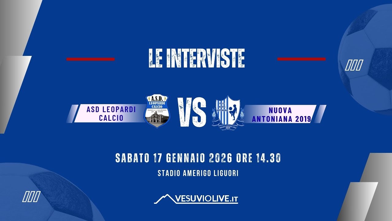 LEOPARDI CALCIO vs NUOVA ANTONIANA 2019 // Campionato di Prima Categoria - Le 