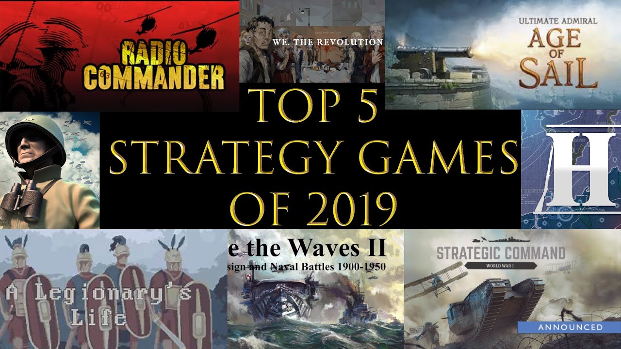 My Top 5 Strategy Games of 2019