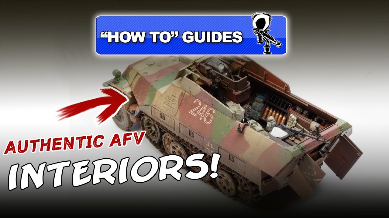 AUTHENTIC SCALE MODEL AFV INTERIORS VOL 2 - SDKFZ.251/9 KANONENWAGEN