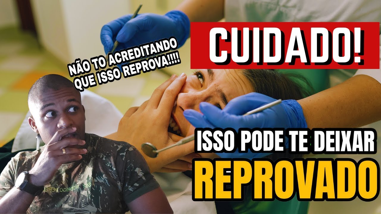 INSPEÇÃO DE SAÚDE - ESA 2021 / CAUSAS DE REPROVAÇÃO