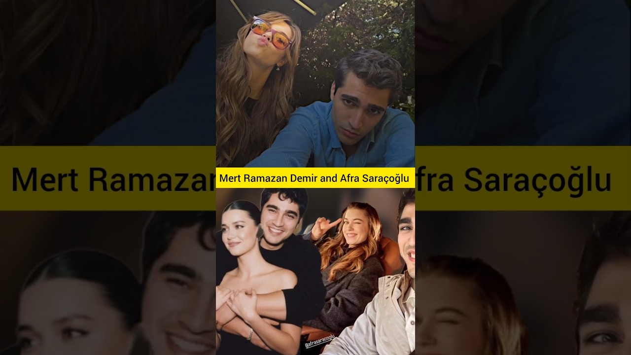 Mert Ramazan Demir and Afra Saraçoğlu new video! #afrasaraçoğlu #mertramazandemir