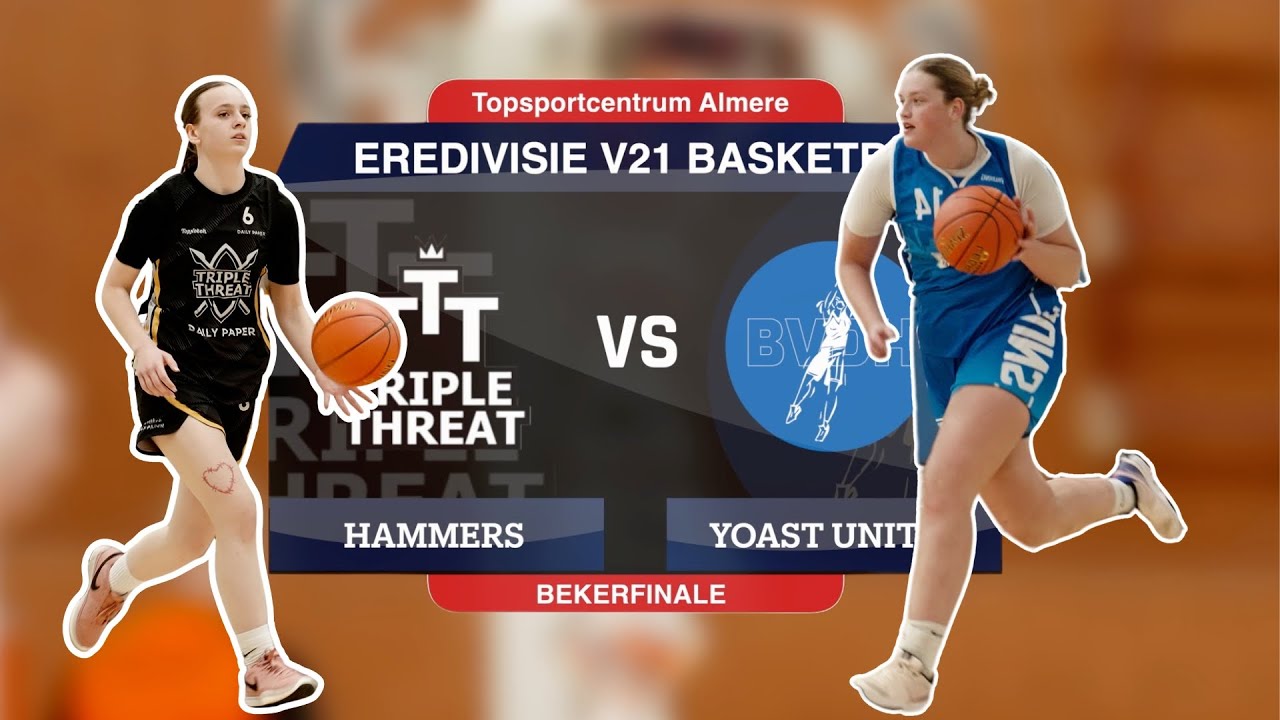 🏆 Bekerfinale Triple Threat V21 vs Dozy Den Helder V21 Eredivisie V21 Basketbal! 🏀