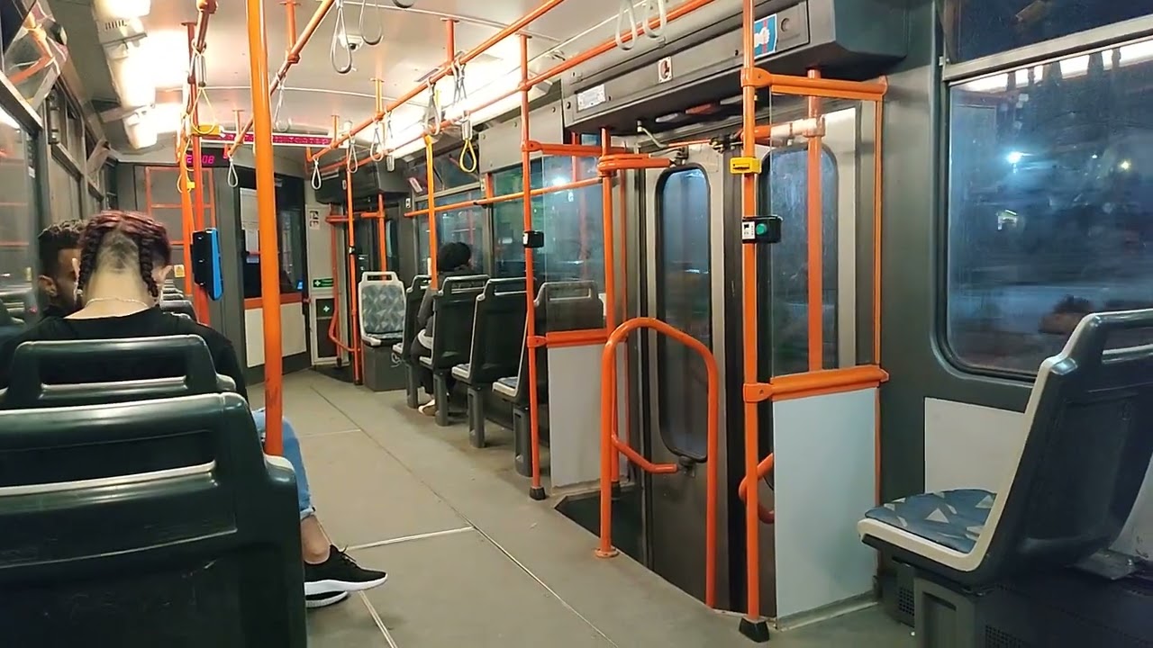 Jízda ex bývalou Pražskou Tramvají typu Tatra T6A5 na lince 22/ Tramvaj typu Tatra T6B5 na lince 20.