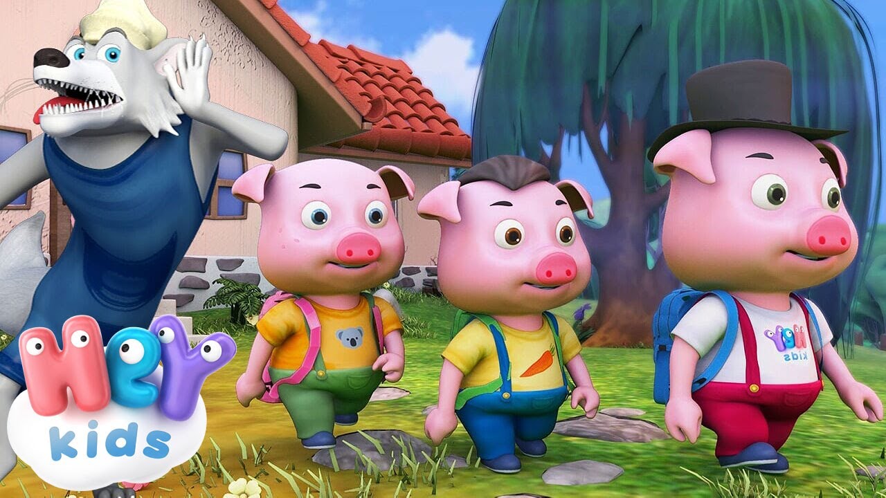 Die Drei Kleinen Schweinchen 🐷 Märchen und Geschichten für Kinder