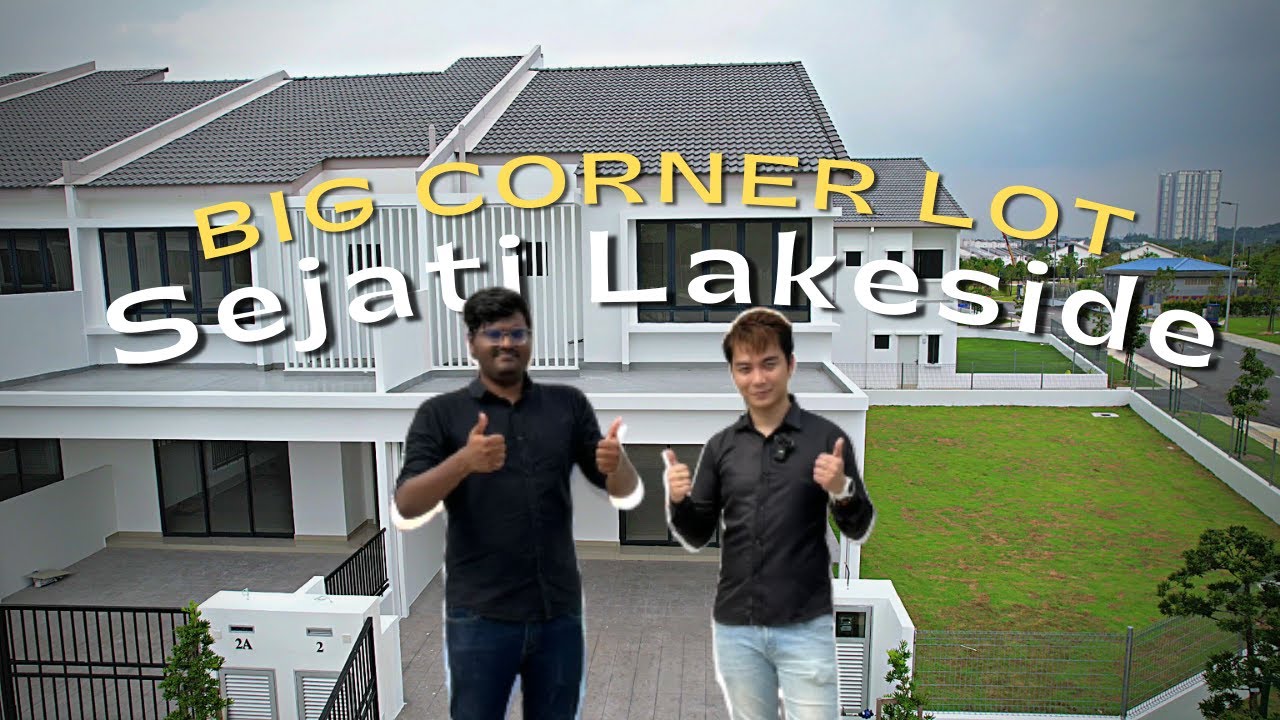 HOUSE TOUR #2 | Sejati Lakeside Cyberjaya | Terrace CORNER LOT 31+FT HUGE LAND AND SPACIOUS HOUSE!