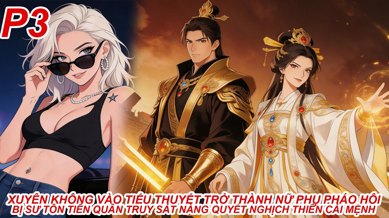 Xuyên Vào Tiểu Thuyết Thành Nữ Phụ Pháo Hôi Bị Sư Tôn Tiên Quân Truy Sát Nàng Quyết Nghịch Thiên P3