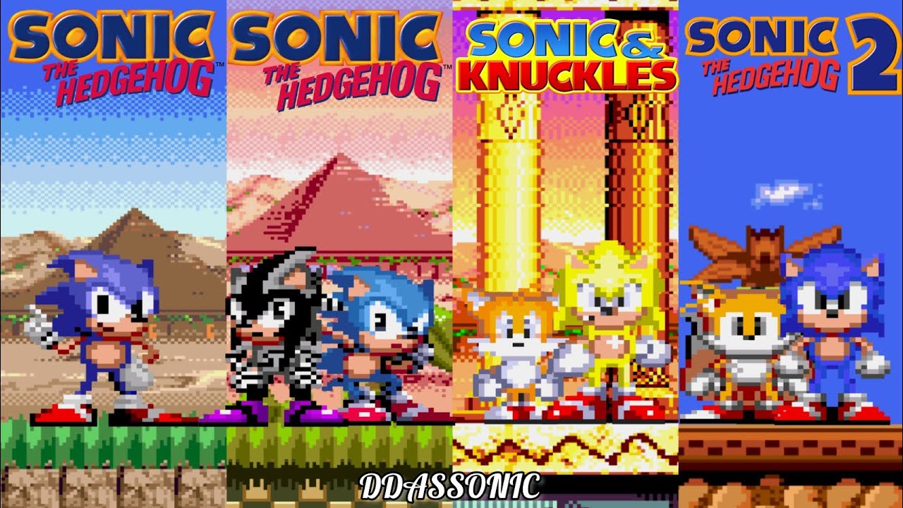 Desert Zone Variations • Sonic Hack
