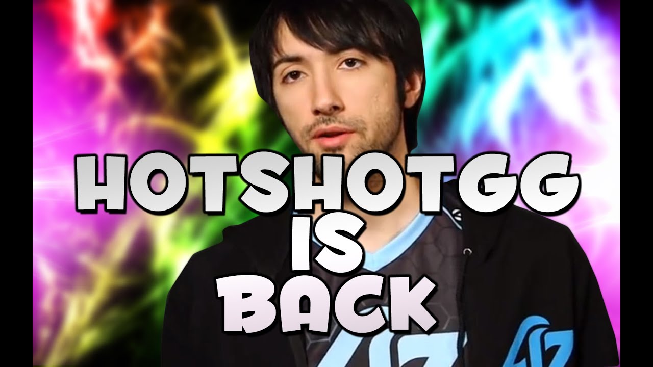 HotshotGG is Back - Best Salty Funny Stream rage Moments Montage - League of Legends
