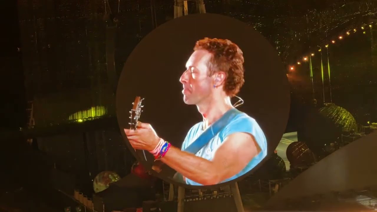 Coldplay Politik / Yellow Wembley Stadium 23.08.25