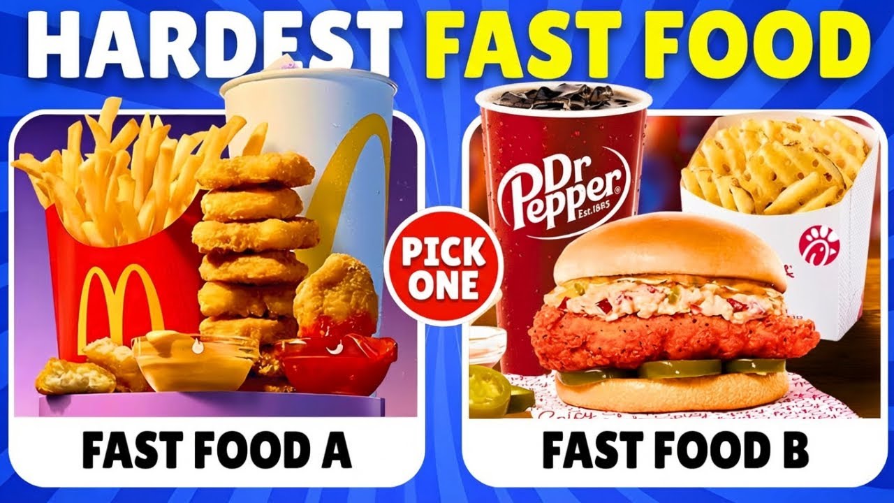 Can You Survive 50 Food Choices? 🍔🔥