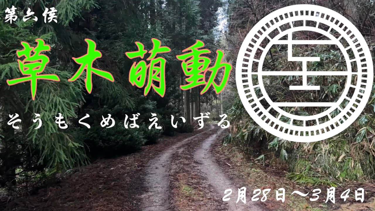 草木萌動
