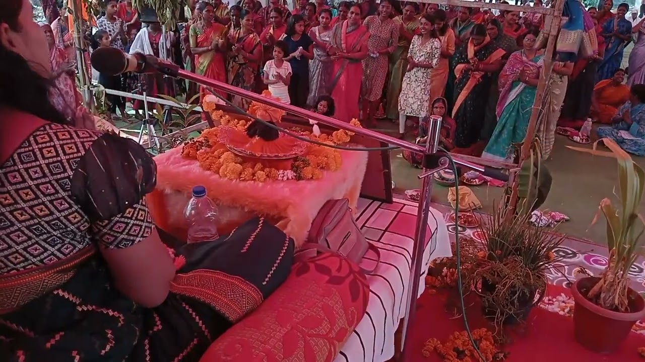 श्रीरामपूर सय्यदपुर लातूर महिलांनी घेतला भजनाचा आनंद कथा कार सविता ताई सचिन महाराज केकान 8888052030