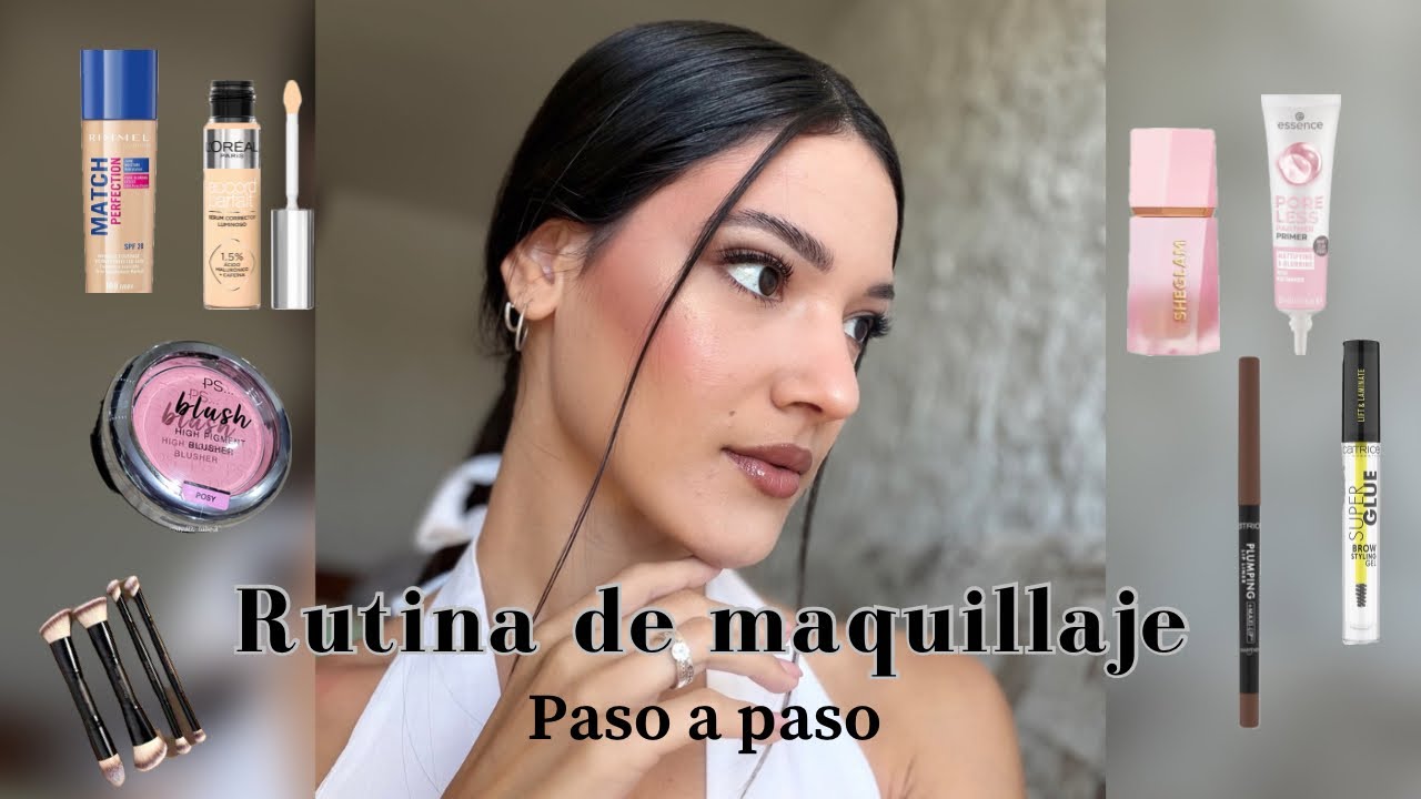 Rutina de maquillaje💄💋/Paso a Paso/Productos y marcas 2026