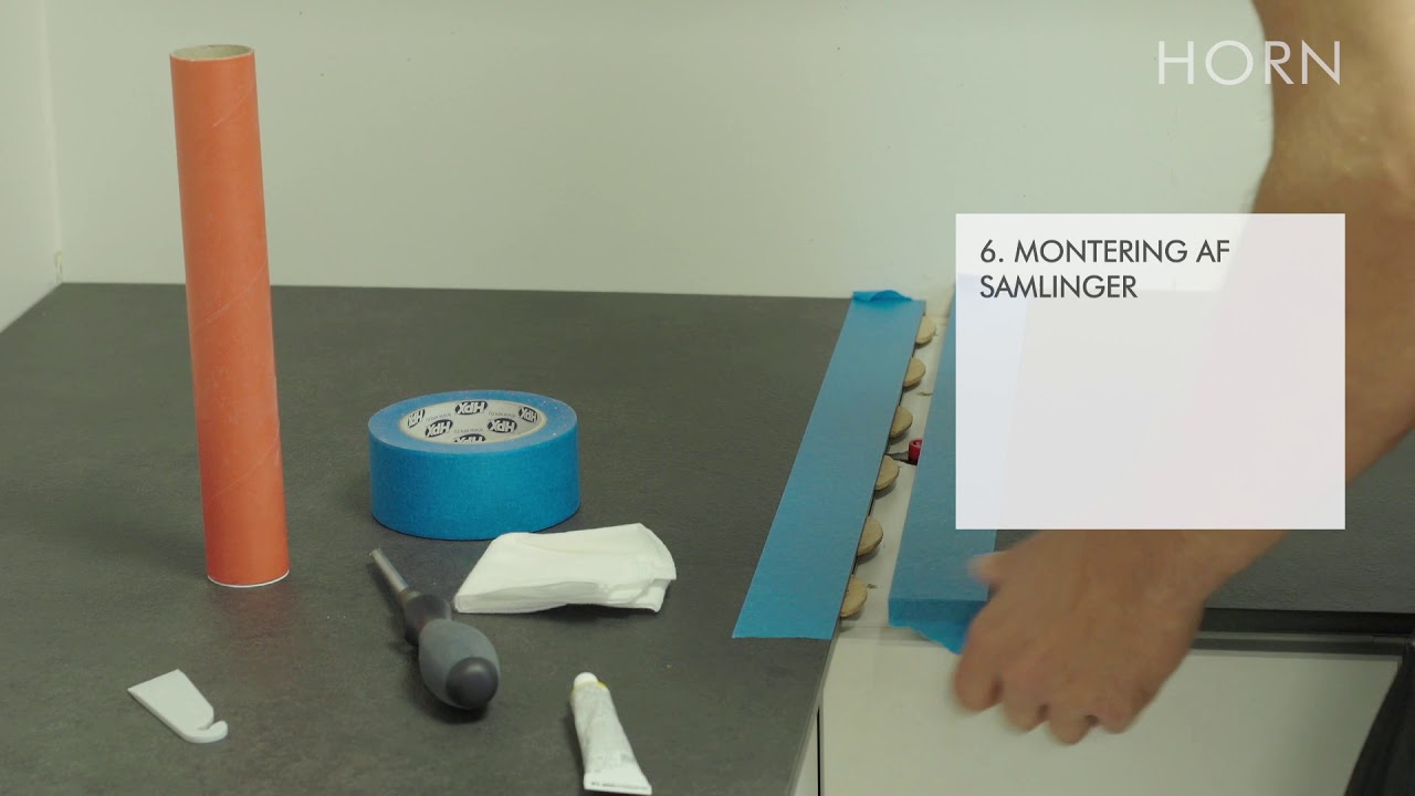HORN Academy - Monter din HORN kompaktlaminatbordplade