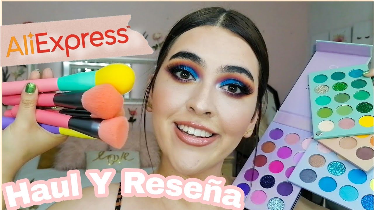 Pestañas Magnéticas, Brochas Docolor, Paleta Colorida|Haul de Aliexpress ✨