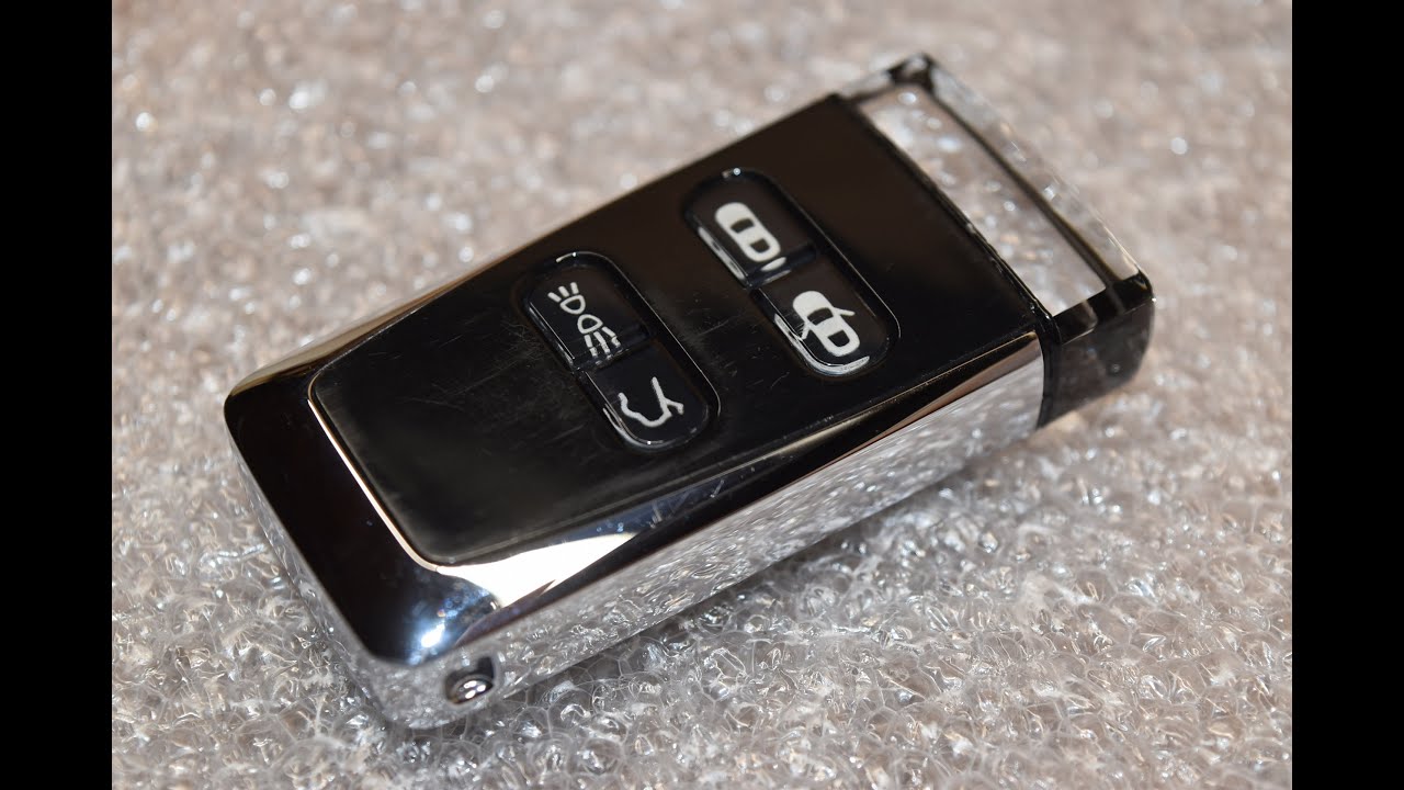 Aston Martin Crystal Key Fob Battery Replacement