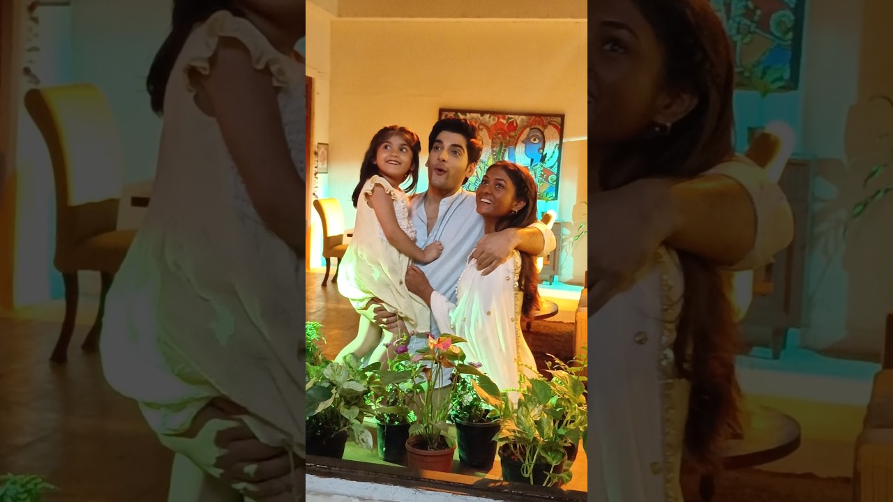 Dr Chirag-Deepika Celebrate Happy New Year With Chandni 🖤🤍📽️🎬 #serial #cute #ytshorts