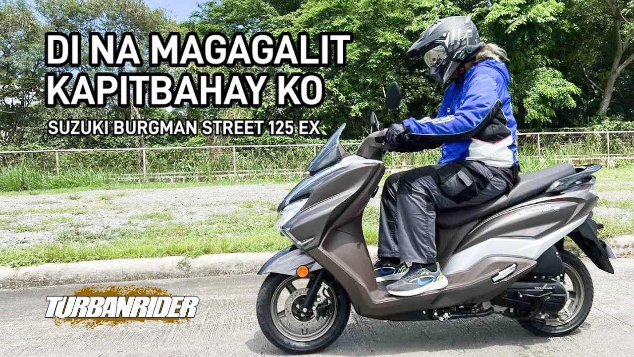 Tahimik ng Engine Start - Very Quick Review - Suzuki Burgman 125 EX