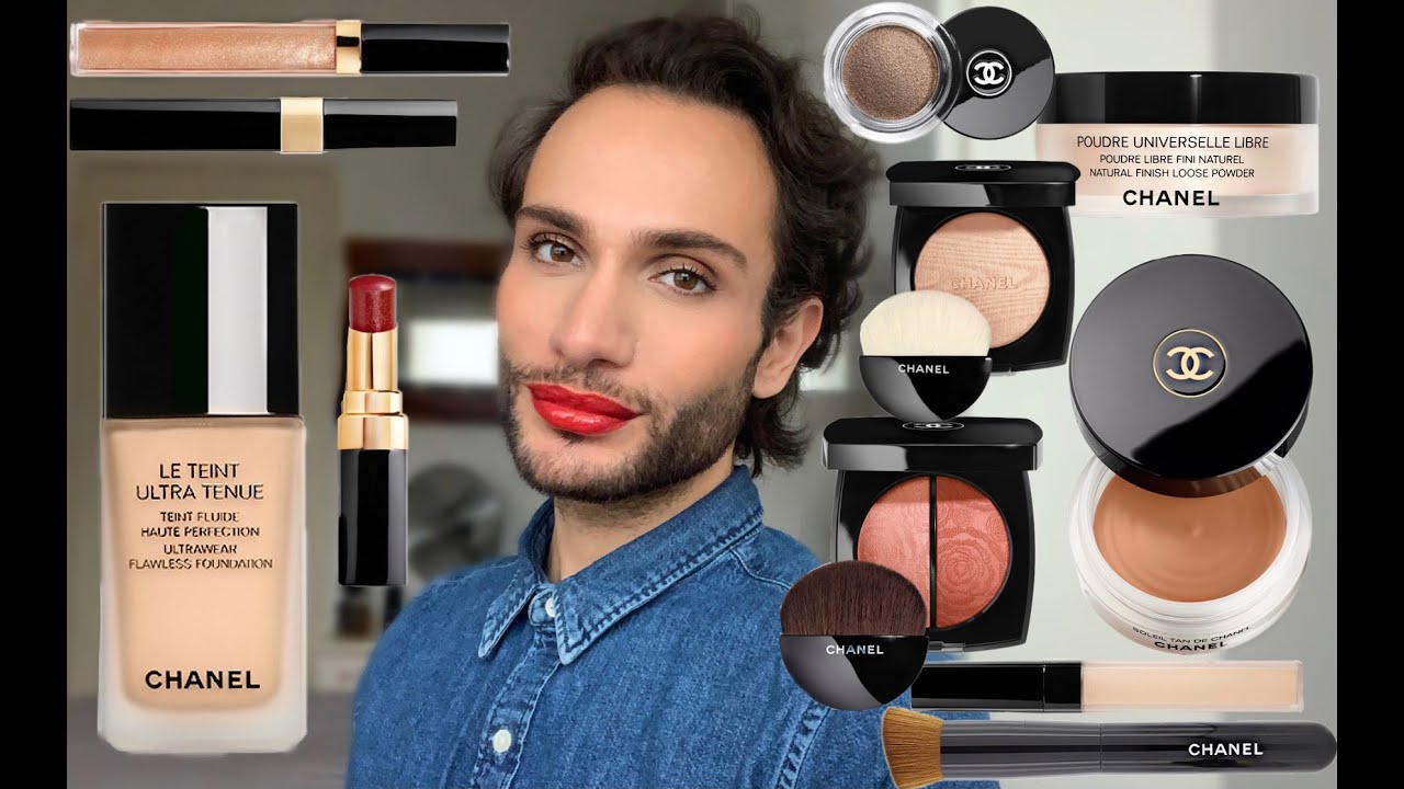 Full Face of CHANEL Makeup ft. Chanel Ultra Le Teint Fluide Foundation Review
