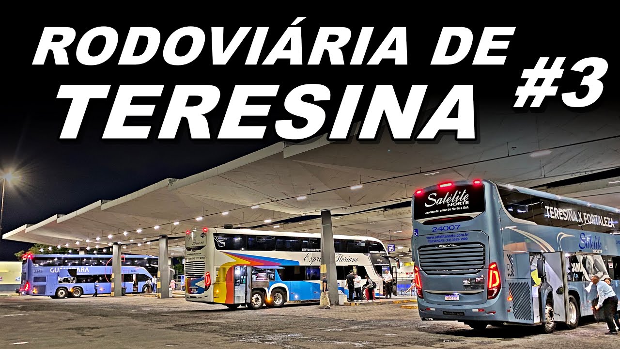 Noite MOVIMENTADA na RODOVIÁRIA de TERESINA! Guanabara, Satélite Norte e Muito Mais