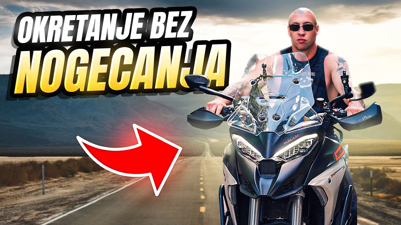 Ako koristiš noge da okreneš motor… NE ZNAŠ DA VOZIŠ