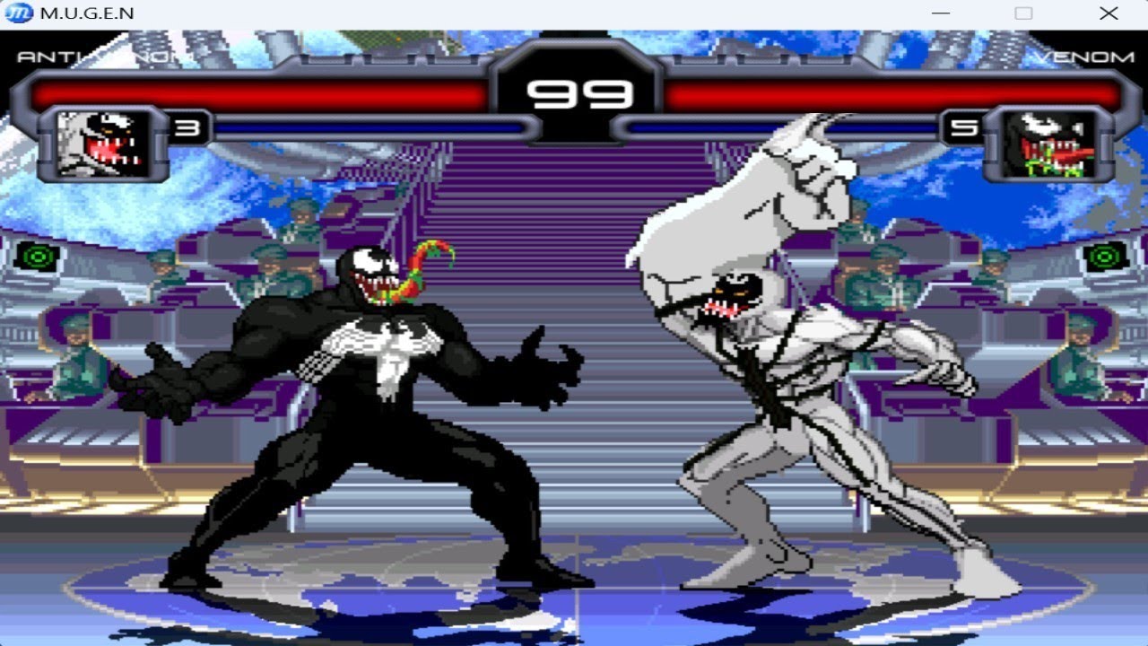 Venom vs Anti Venom FINAL BOSS FIGHT😈 Marvel Comics Mugen Spiderman Tribute