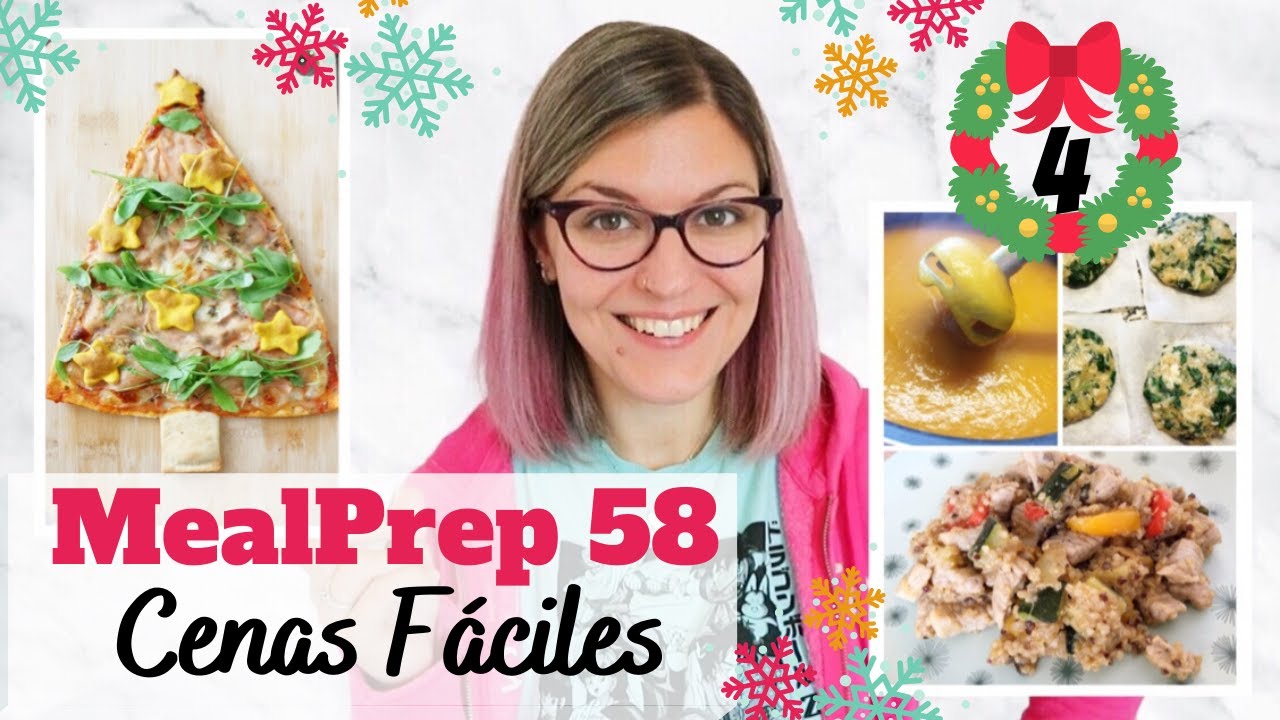 MEAL PREP CENAS Fáciles y Rápidas *Menú Semanal Saludable Paso a Paso* BATCH COOKING
