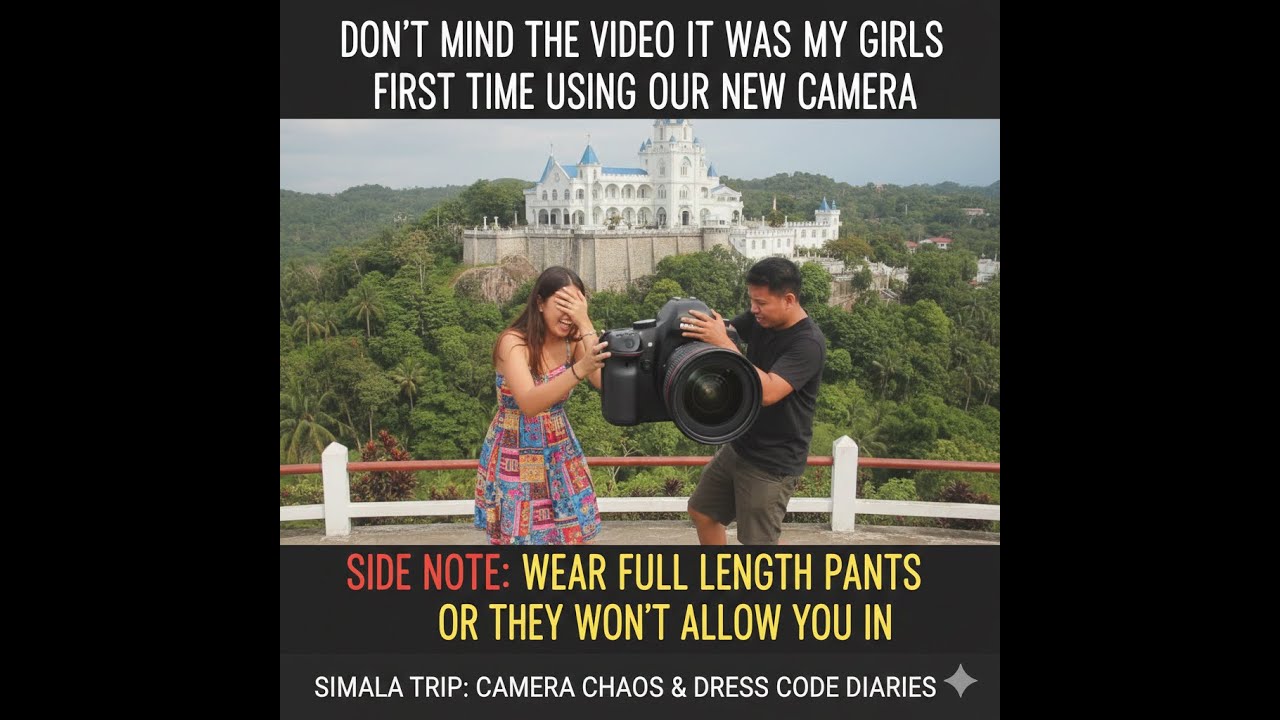 My Girl's First Time Using a Camera... at Simala Shrine! 😂 (Essential Tips)