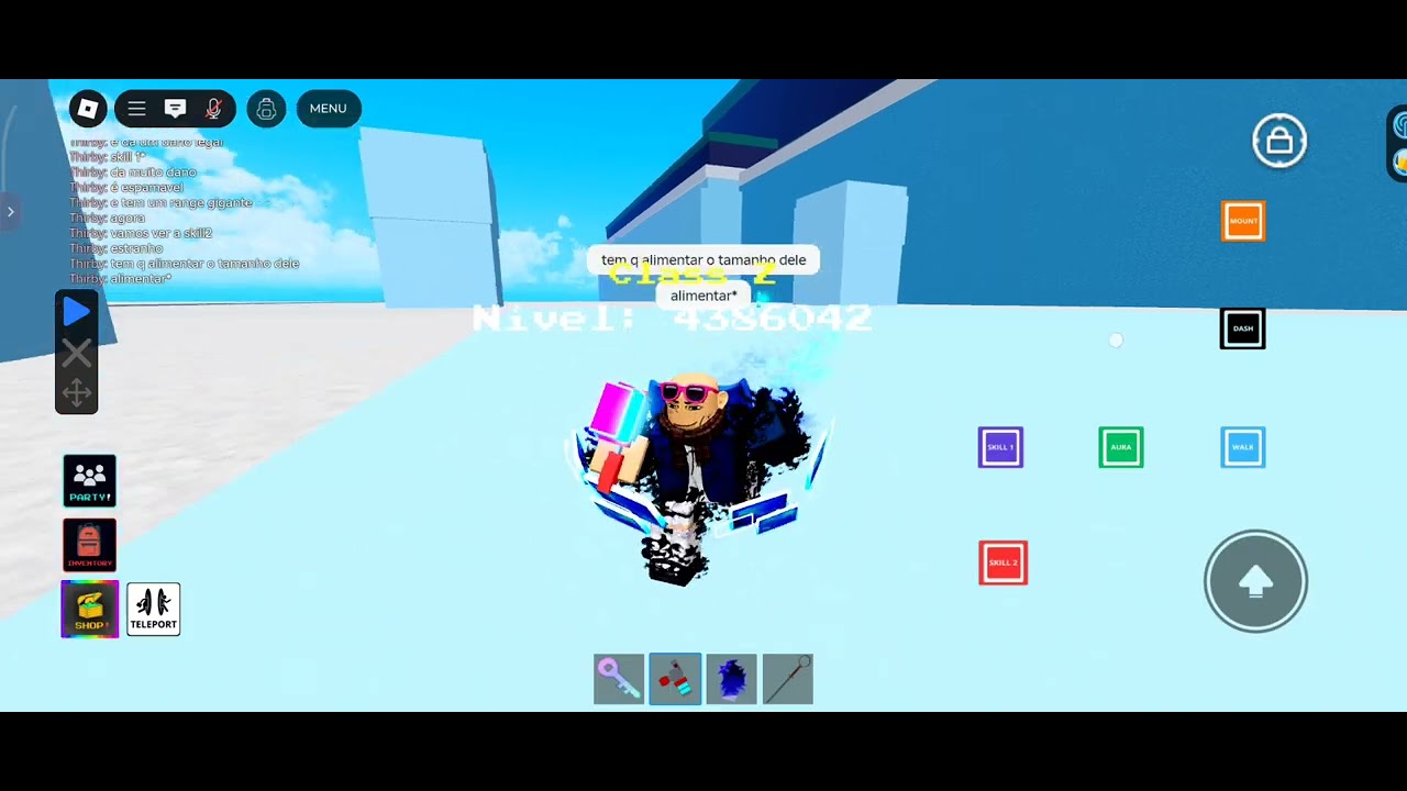 Showcase da Alien Blaster no Snowy RPG👽🏮