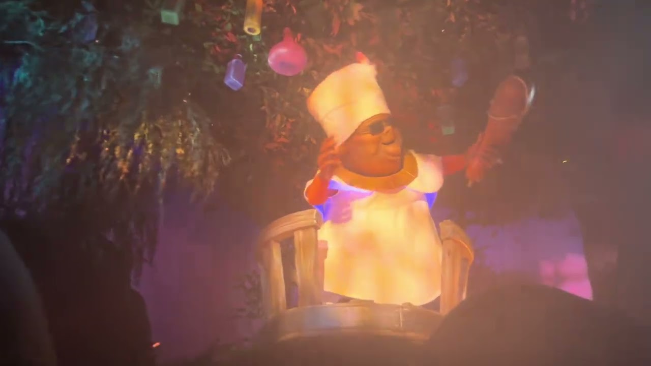 Tiana's Bayou Adventure ride at Disneyland 2026 01 19