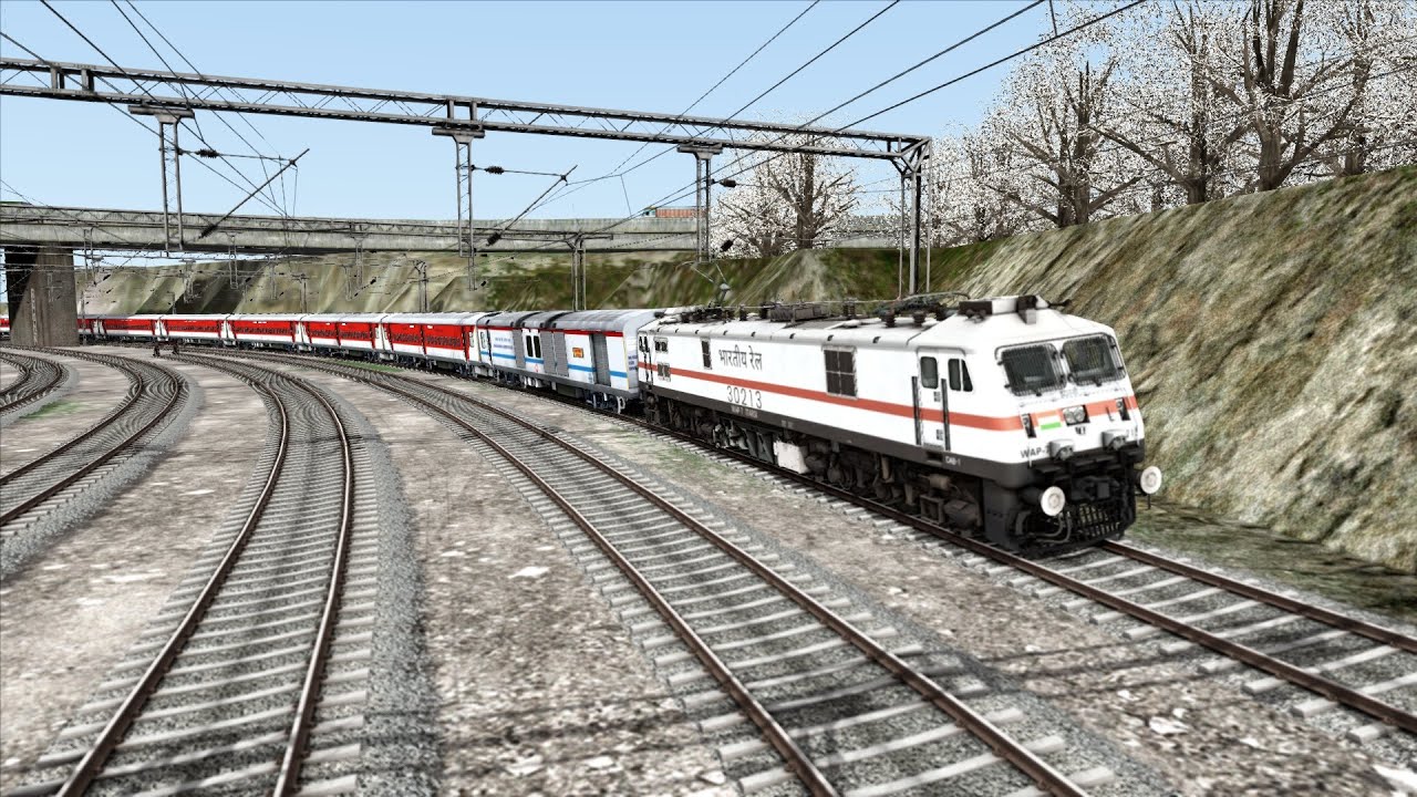 11450/ shri mata vaishno devi katra -  jabalpur express in train simulator classic 2024